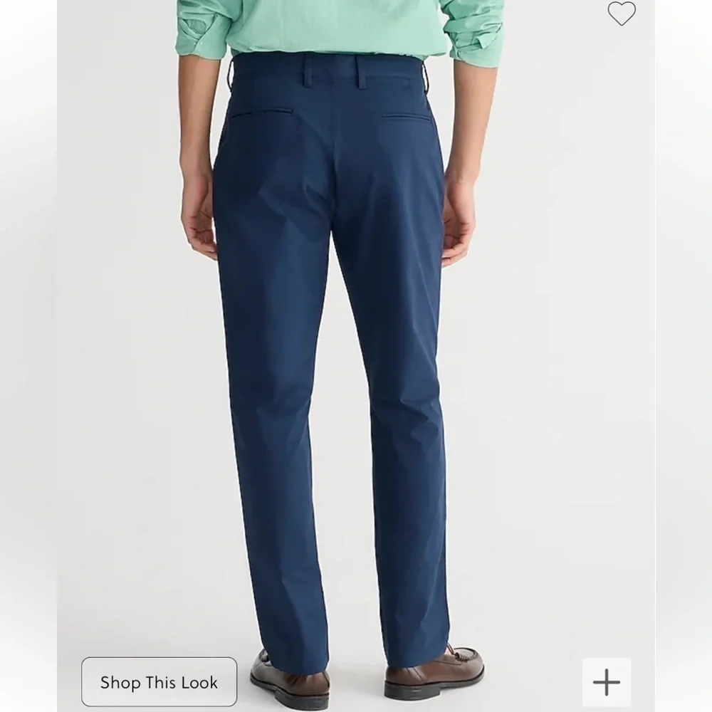 J Crew Factory 770™ Straight-fit tech pant in Navy size‎ 35x32 NWT AW006